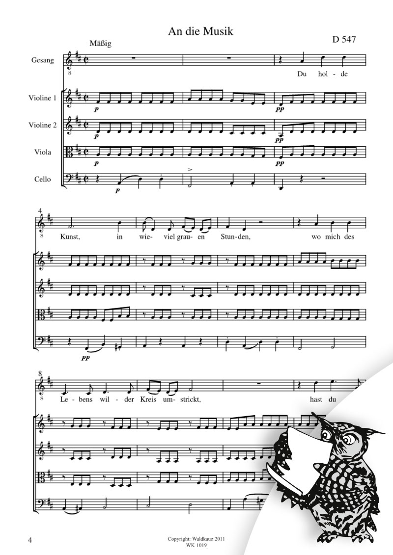 Other Cover Image 10 Lieder für Gesang und Streichquartett - Heft 1