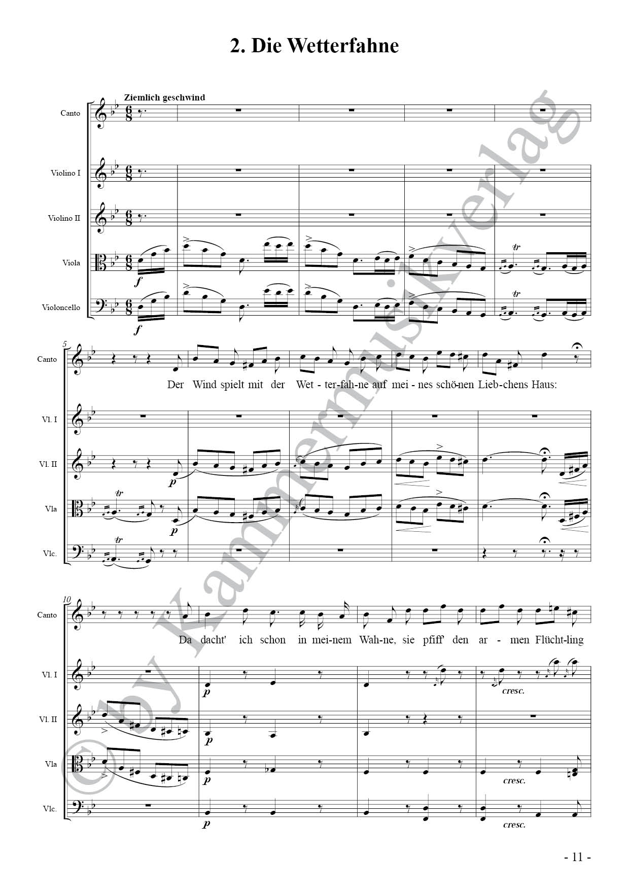 Other Cover Image Winterreise für mittlere Stimme und Streichquartett