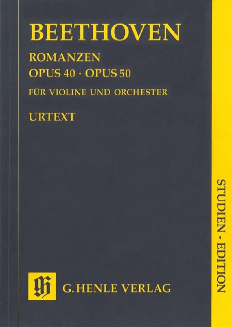 Front Cover Image Romanzen G-dur op. 40 und F-dur op. 50