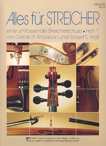 Front Cover Image Alles für Streicher Band 1 - Violine