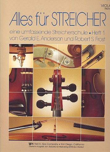 Front Cover Image Alles für Streicher Band 1 - Viola