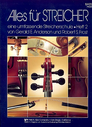 Front Cover Image Alles für Streicher Band 2 - Kontrabass
