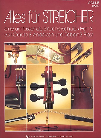 Front Cover Image Alles für Streicher Band 3 - Violine
