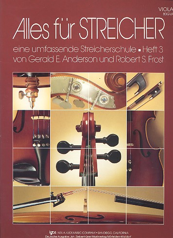 Front Cover Image Alles für Streicher Band 3 - Viola