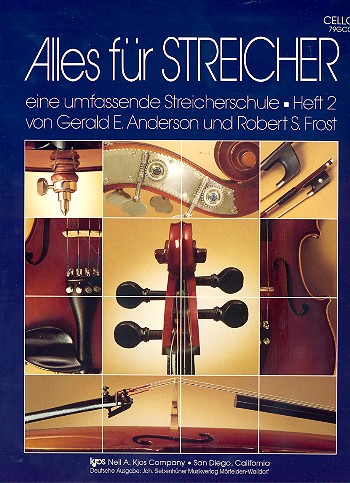 Front Cover Image Alles für Streicher Band 2 - Cello