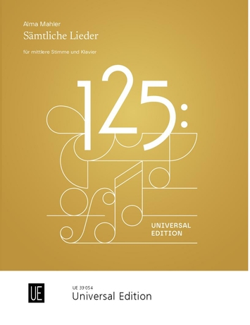 Front Cover Image Sämtliche Lieder