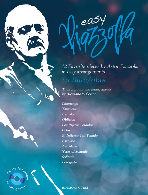 Front Cover Image Easy Piazzolla for Flute/Oboe
