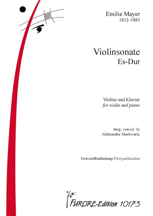 Front Cover Image Violinsonate Es-Dur