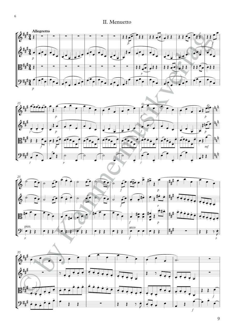 Other Cover Image Streichquartett A-Dur JWV 53