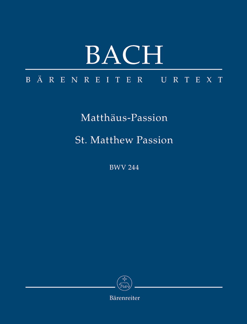 Other Cover Image Matthäus-Passion BWV 244