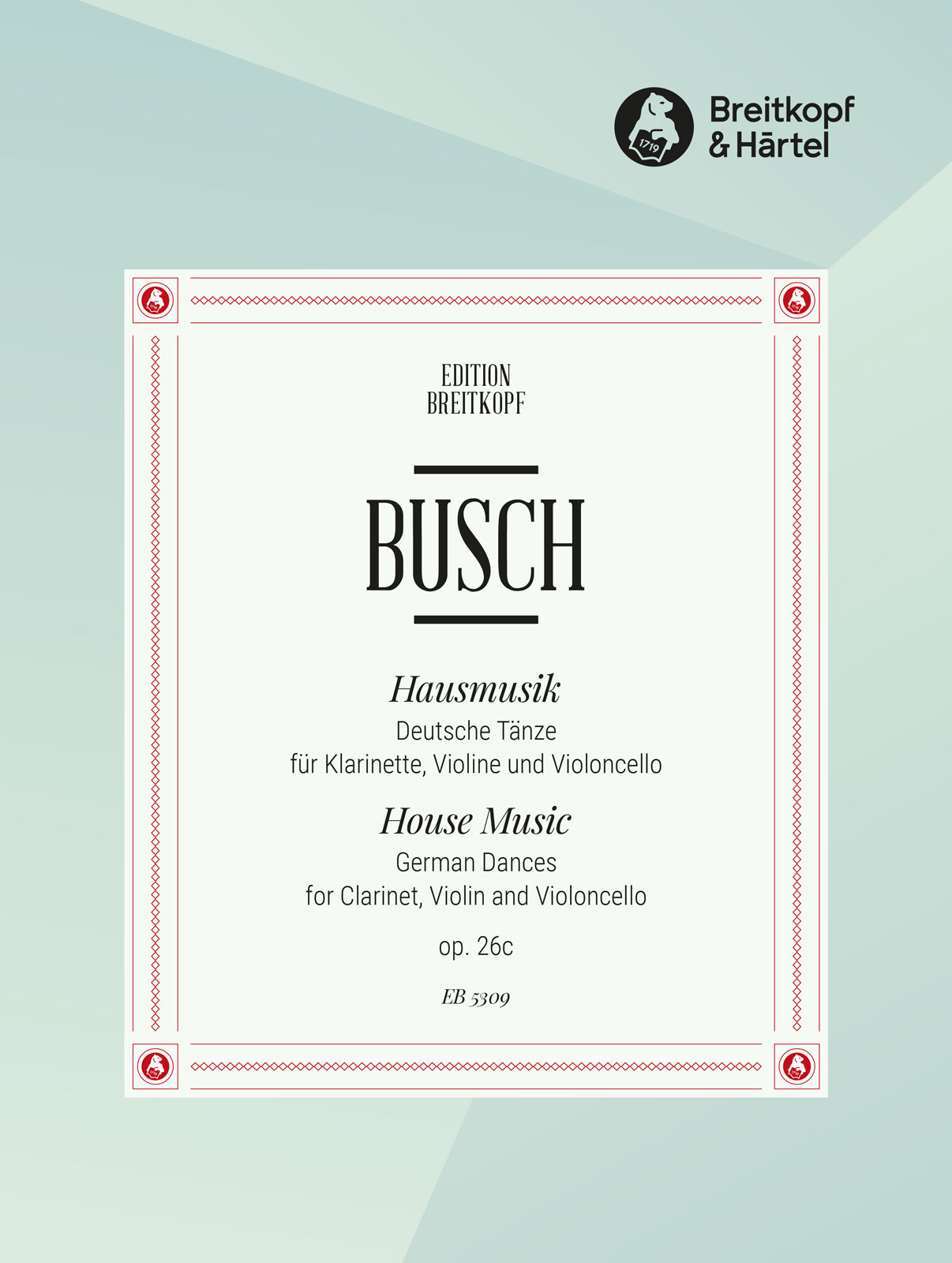 Other Cover Image Hausmusik op. 26c