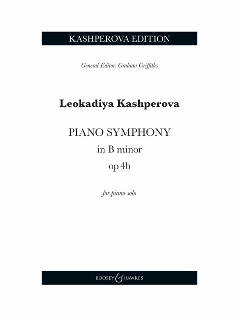 Front Cover Image Piano Symphony in B minor