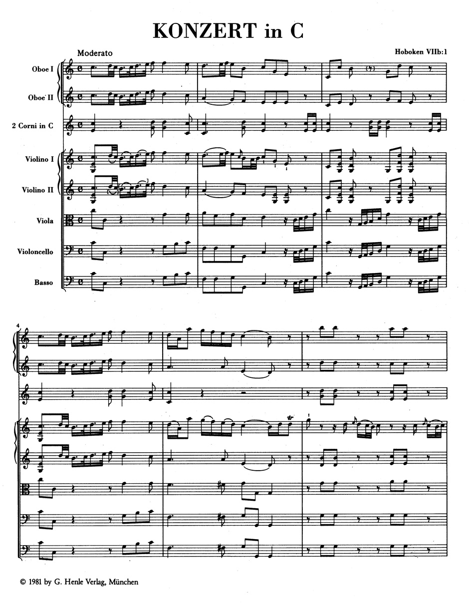 Other Cover Image Konzert für Violoncello und Orchester C-Dur Hob. VIIb:1