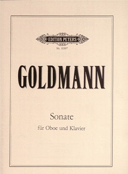 Front Cover Image Sonate für Oboe und Klavier (1980)