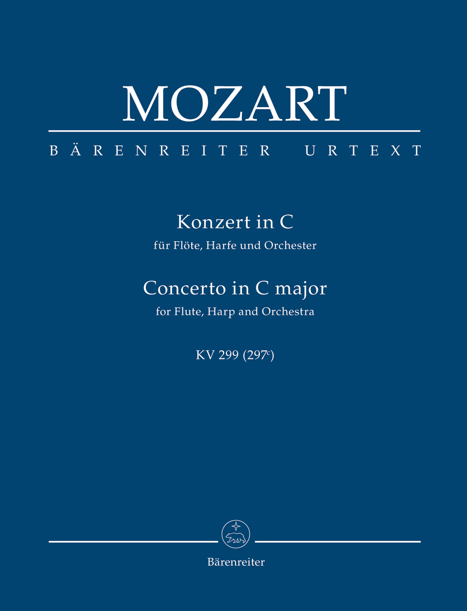 Front Cover Image Konzert für Flöte, Harfe und Orchester C-Dur KV 299 (297c)
