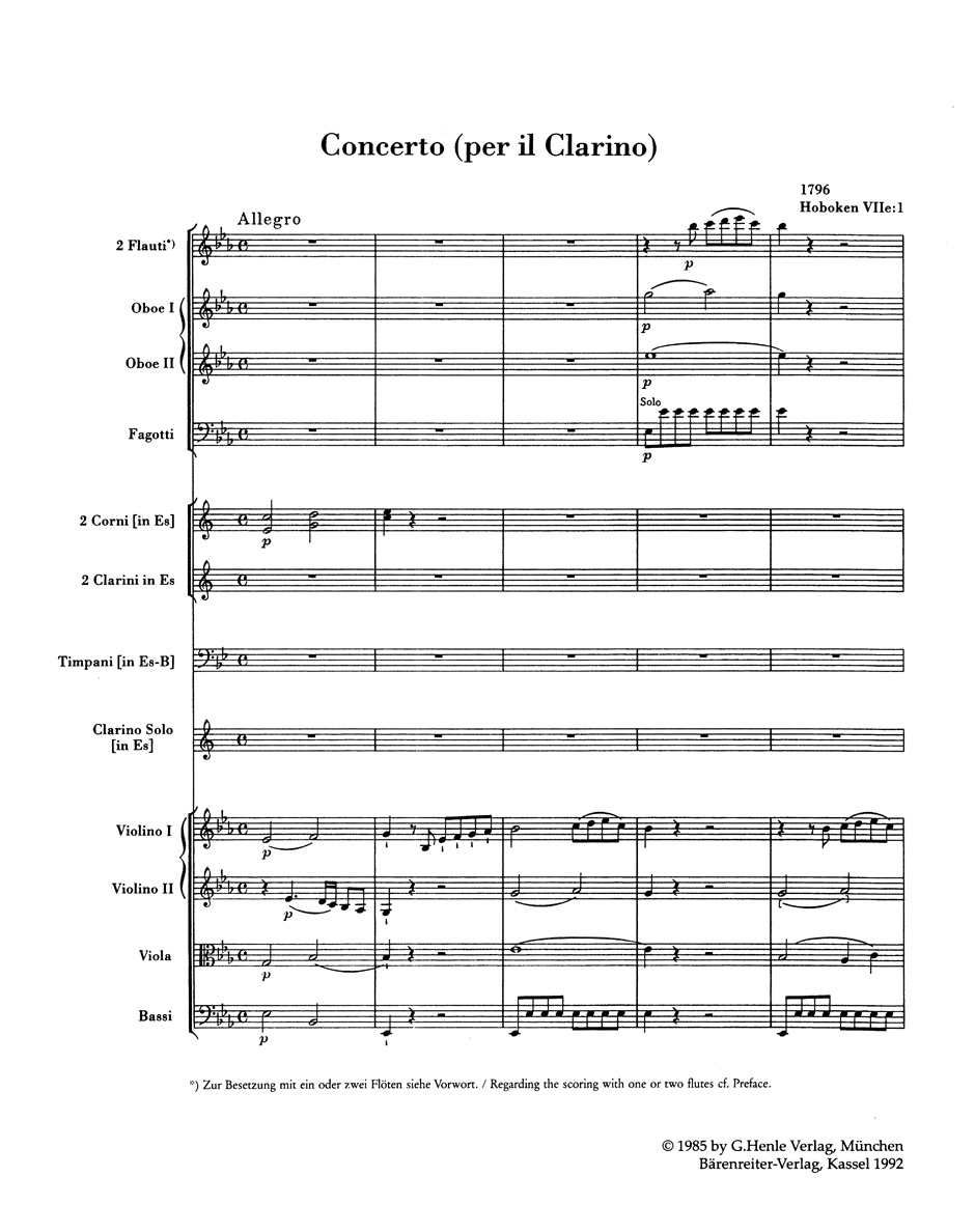 Other Cover Image Konzert für Trompete und Orchester Es-Dur Hob. VIIe:1