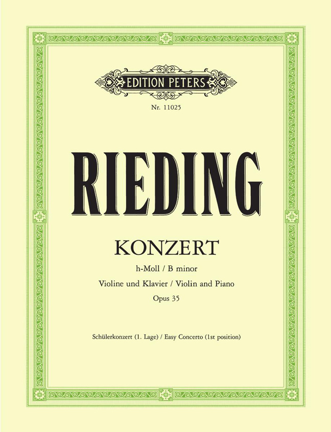 Front Cover Image Konzert h-Moll op. 35