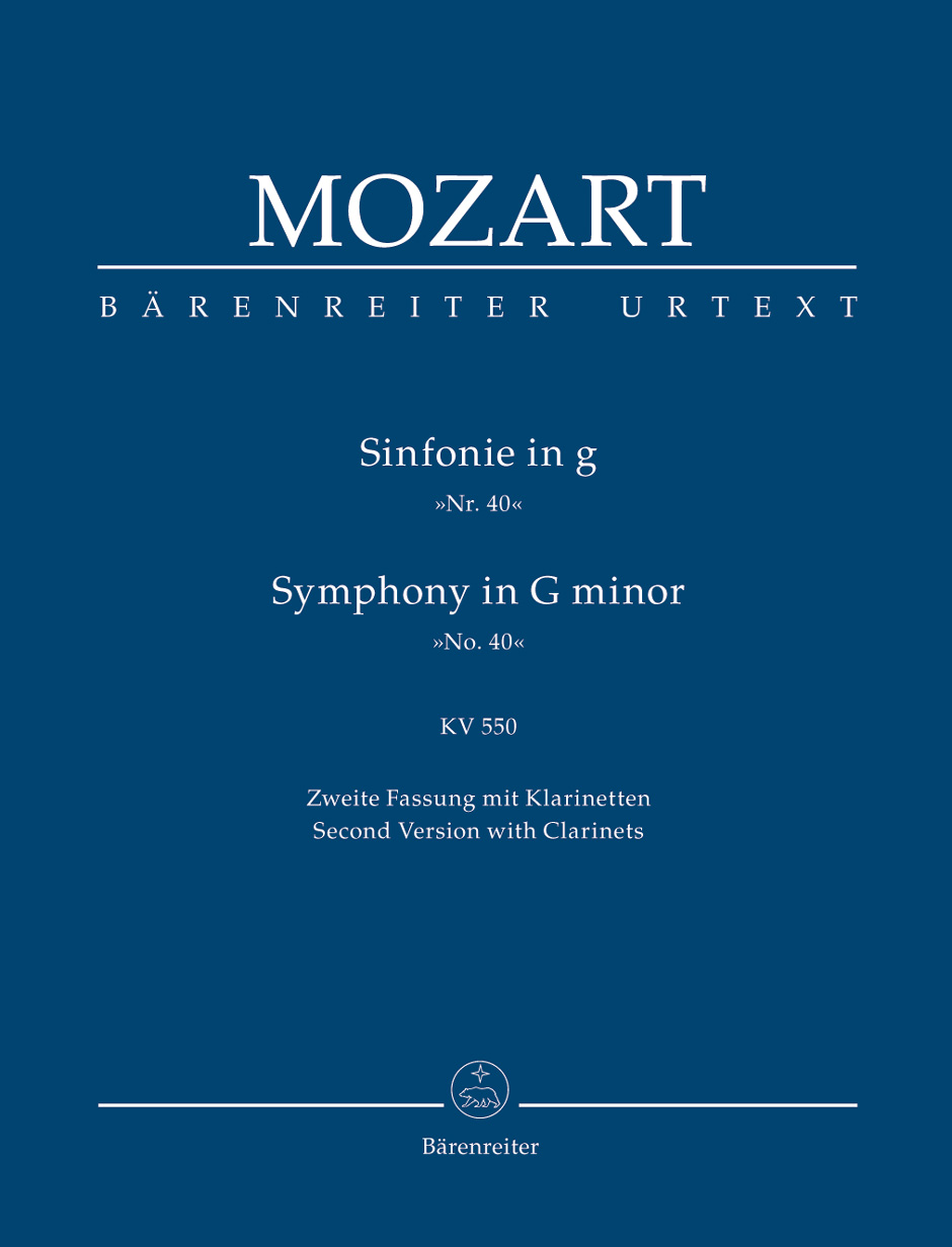 Front Cover Image Sinfonie Nr. 40 g-Moll KV 550