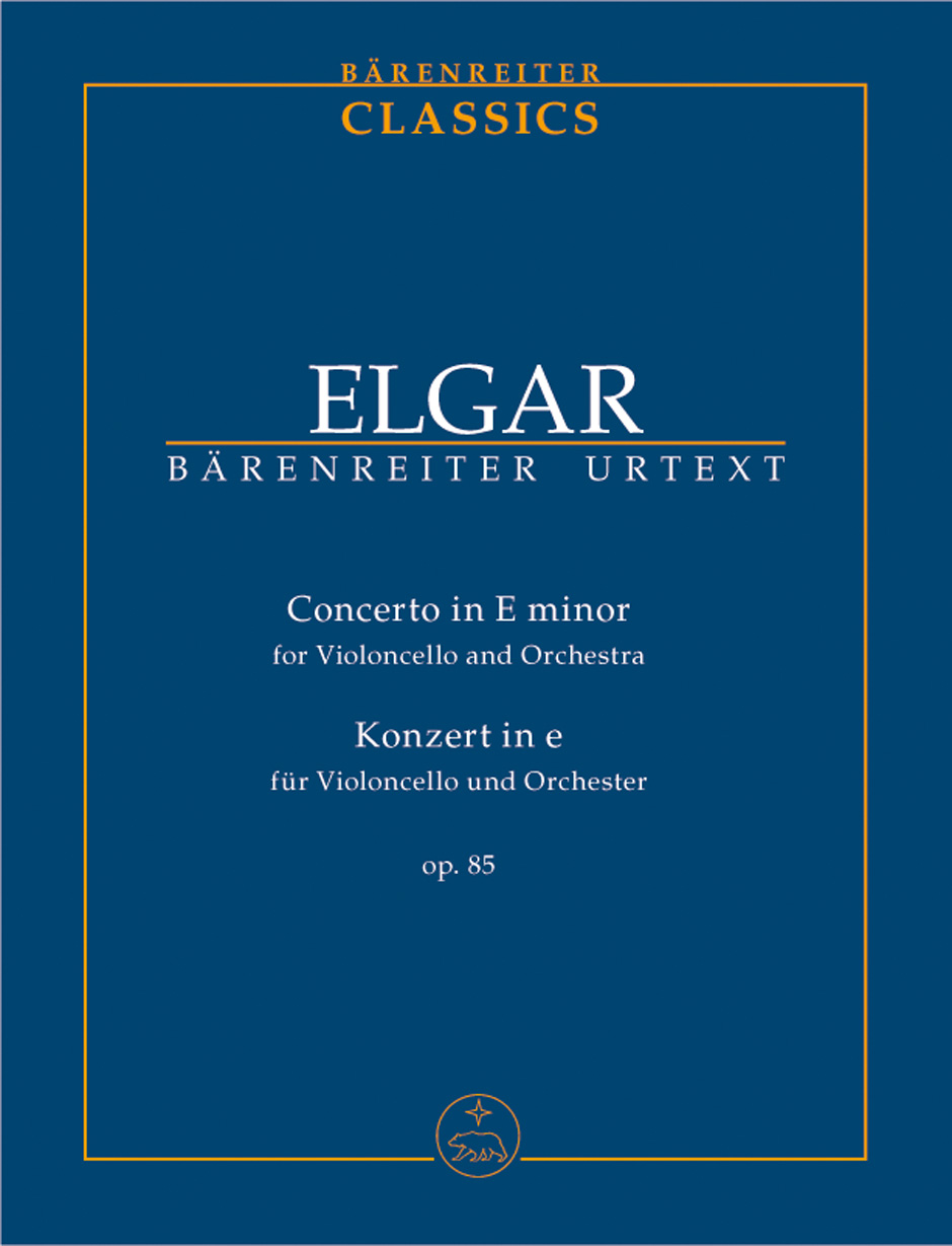 Front Cover Image Konzert für Violoncello und Orchester e-Moll op. 85