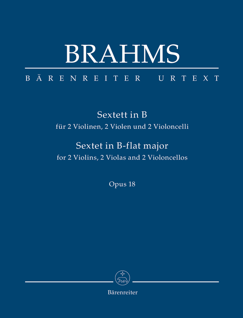 Front Cover Image Sextett für zwei Violinen, zwei Violen und zwei Violoncelli B-Dur op. 18