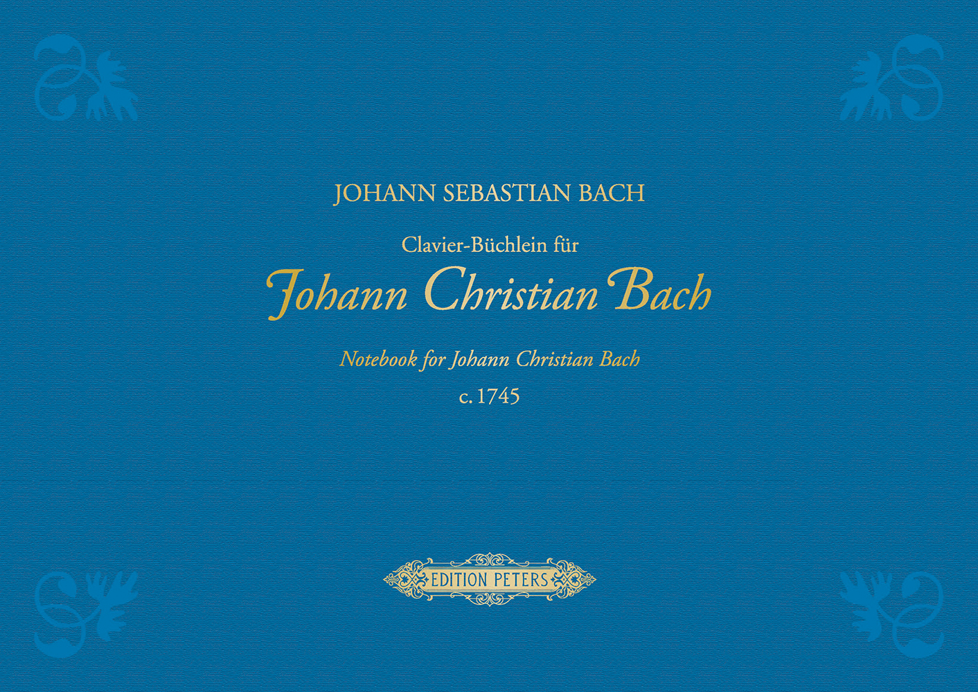 Front Cover Image Clavier-Büchlein für Johann Christian Bach c. 1745