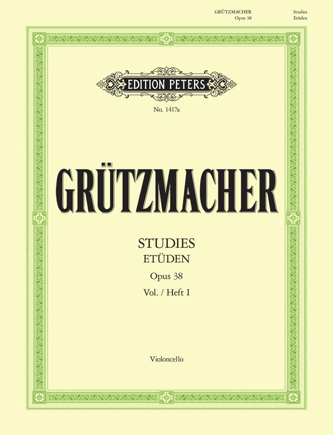 Front Cover Image 24 Etüden für Violoncello op. 38