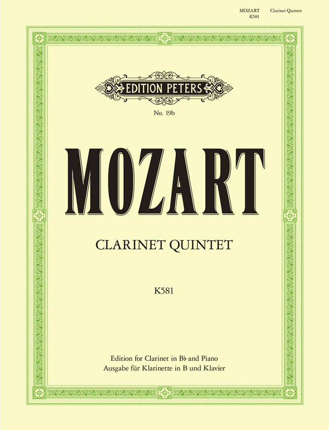Front Cover Image Klarinettenquintett A-Dur KV 581 (Wien, 29. September 1789)