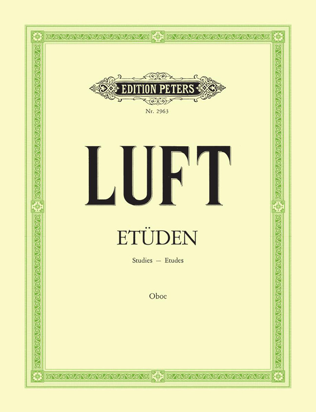 Front Cover Image 24 Etüden für Oboe