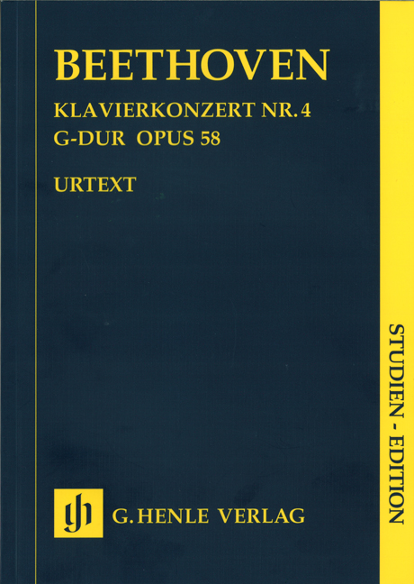 Front Cover Image Klavierkonzert Nr. 4 G-dur op. 58