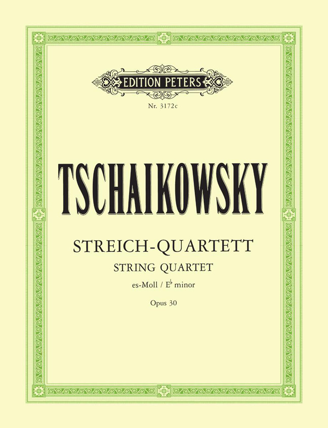 Front Cover Image Quartett für 2 Violinen, Viola und Violoncello es-Moll op. 30