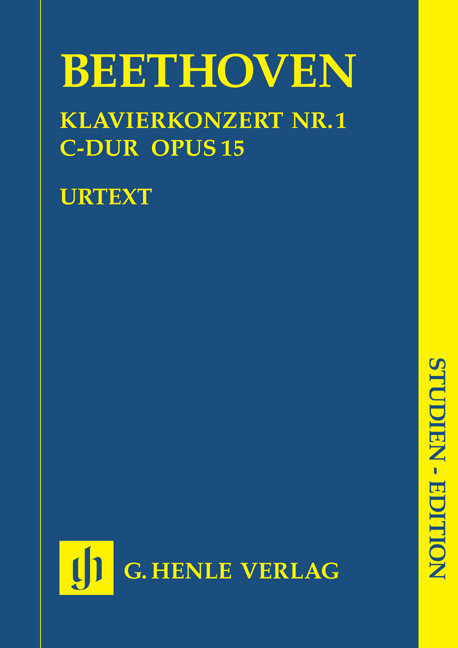 Front Cover Image Klavierkonzert Nr. 1 C-dur op. 15