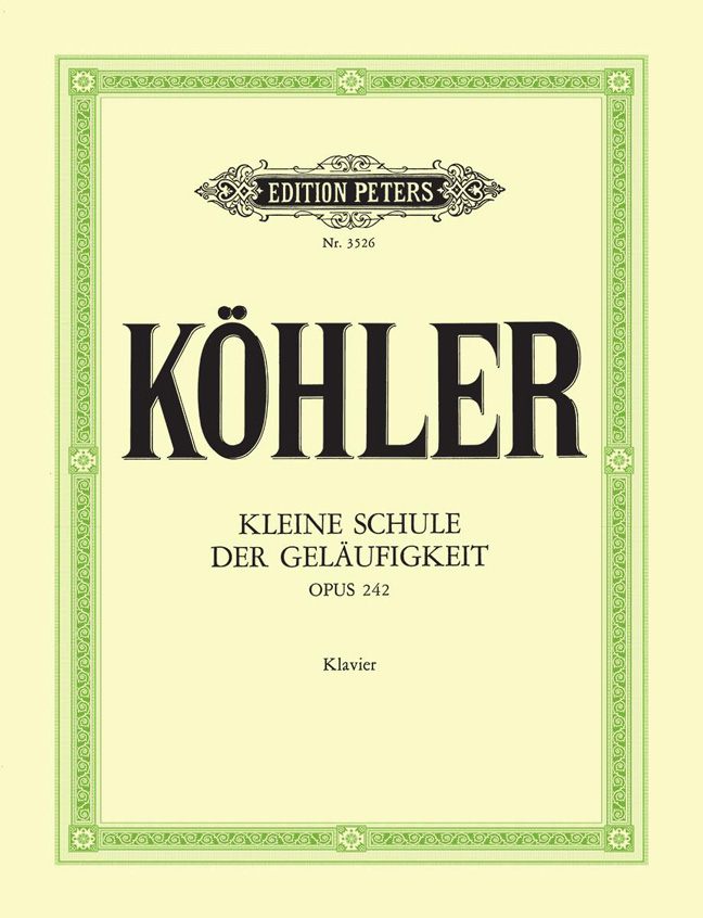 Front Cover Image Kleine Schule der Geläufigkeit op. 242
