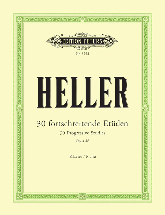 Front Cover Image 30 Etüden in fortschreitender Schwierigkeit für Klavier op. 46