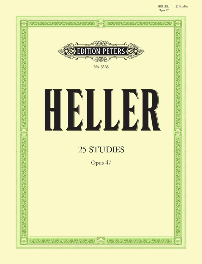 Front Cover Image 25 Etüden zur Bildung des Gefühls für musikalischen Rhythmus und Ausdruck für Klavier op. 47
