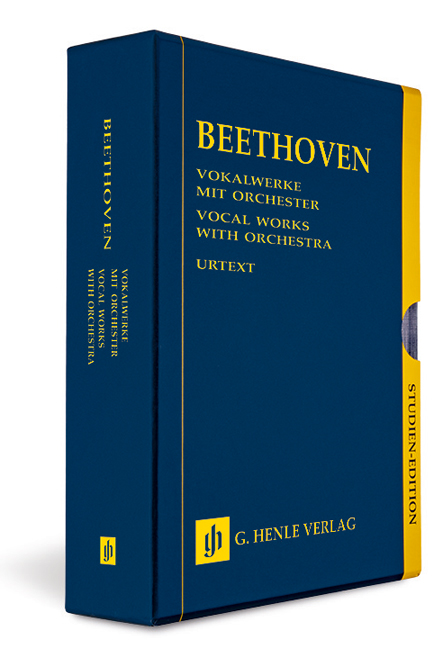 Front Cover Image Vokalwerke mit Orchester