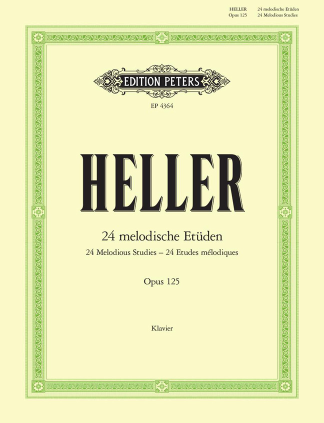 Front Cover Image 24 melodische Etüden für Klavier op. 125