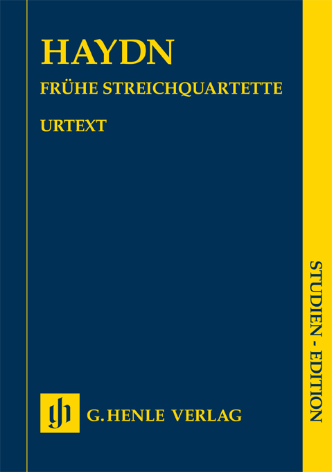 Front Cover Image Streichquartette Heft I