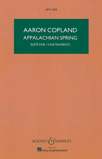 Front Cover Image Appalachian Spring (1944)