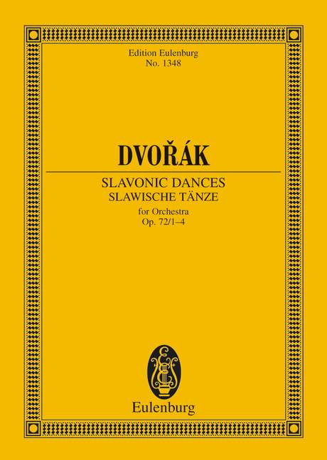 Front Cover Image Slawische Tänze op. 72/1-4 B 147