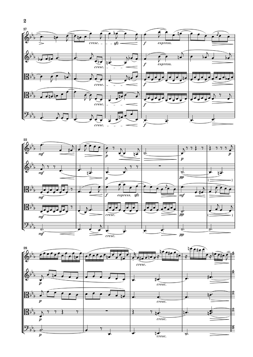 Other Cover Image Streichquintett Es-dur