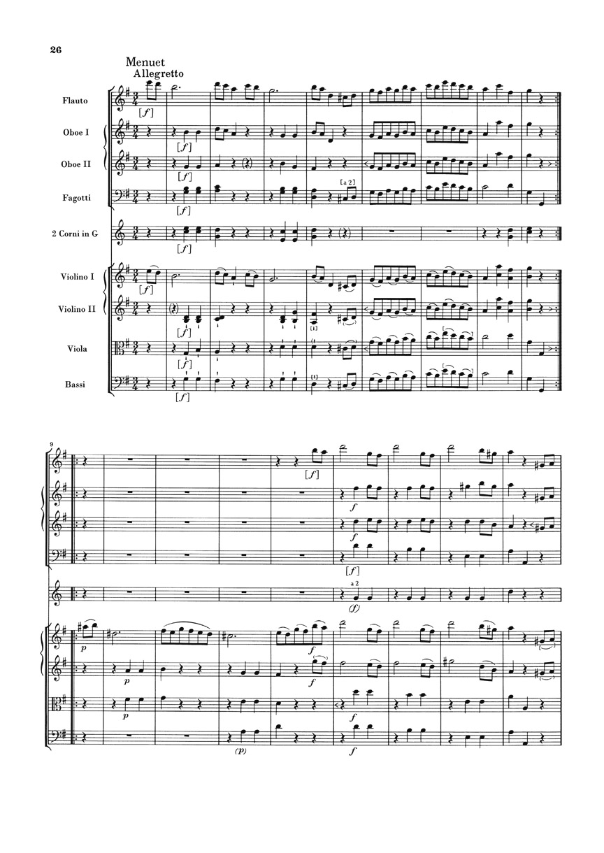 Other Cover Image Sinfonie g-moll Hob. I:83 "La Poule" (1785)