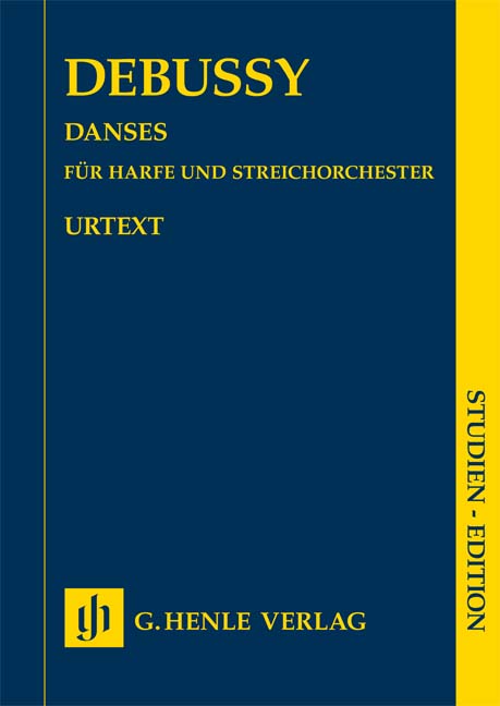 Front Cover Image Danses für Harfe und Streichorchester