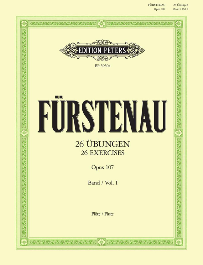Front Cover Image 26 Übungen für Flöte, Band 1 op. 107