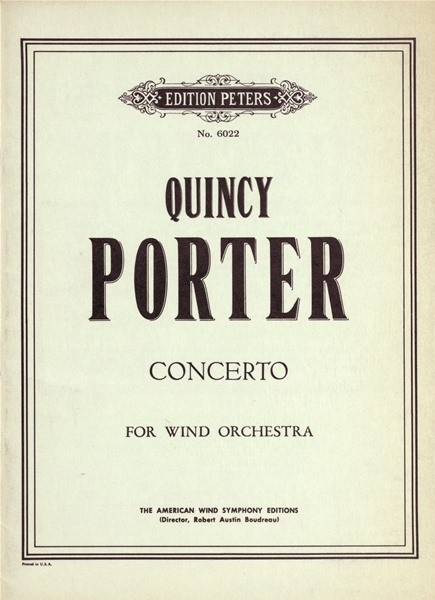 Front Cover Image Konzert für Holzbläser