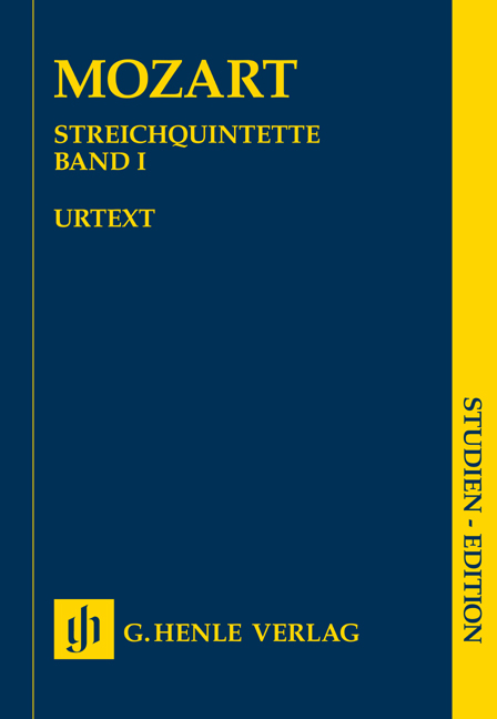 Front Cover Image Streichquintette Band 1