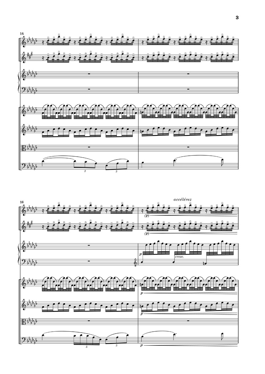 Other Cover Image Introduction et Allegro für Harfe, Flöte, Klarinette und Streichquartett