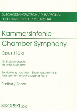 Other Cover Image Kammersinfonie op. 110 a 