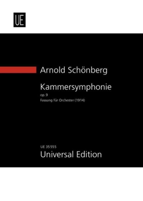 Front Cover Image Kammersymphonie Nr. 1 für Orchester E-Dur op. 9
