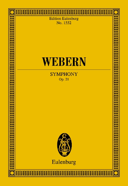 Front Cover Image Symphony op. 21