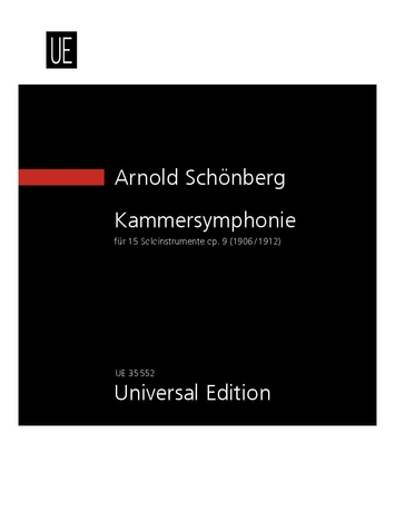 Front Cover Image Kammersymphonie Nr. 1 E-Dur op. 9